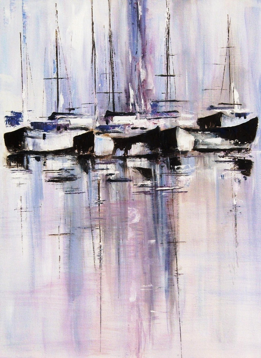 Les mats, Acrylique